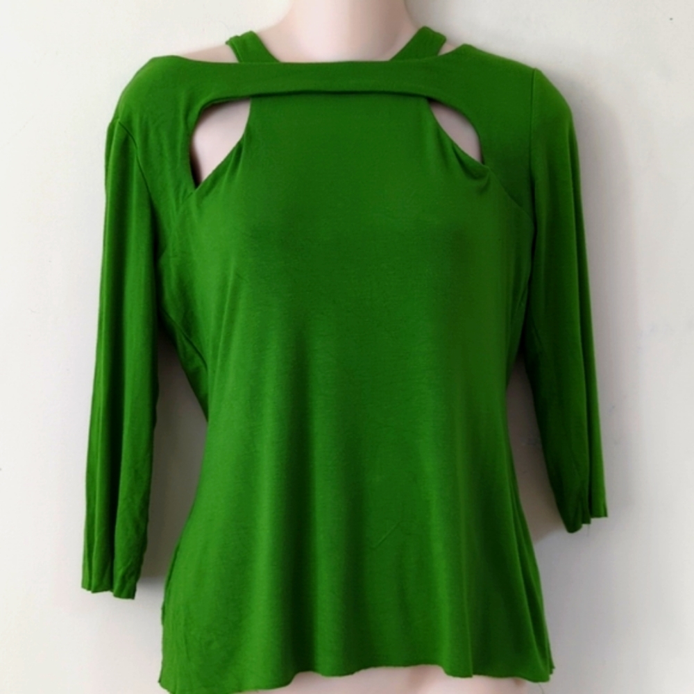 Bailey 44 Orchid Green Cut Out Jersey